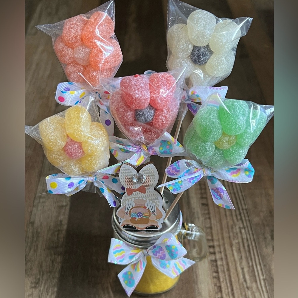 Colorful Gumdrop Candy Bouquet